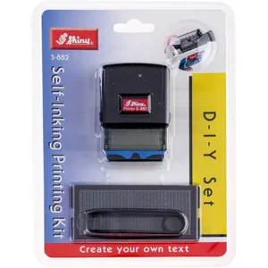 Self-selected stamp "Shiny" /S-882ch./ 3-row, field size 14x38mm black (1/12)