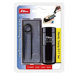 Self-selecting pocket stamp "Shiny" /S-773ch./ 5-row, 47x18mm black (1/12)