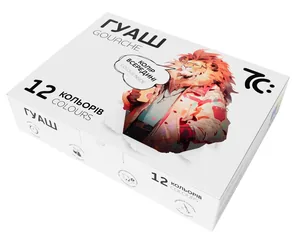 Гуаш "7C:" 12 кол. 16 мл /7C21204/ (1/12)