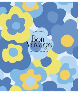Student's notebook "Genius" 24 sheets == /3206L/ "Bon Voyage" select. UV varnish (girl) (25/200)