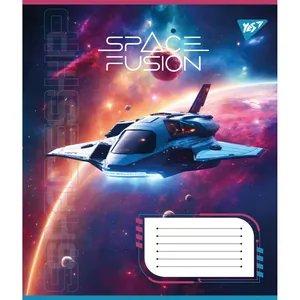 Student's notebook "YES" 60 sheets == /767162/ "Space fusion" (10/160)