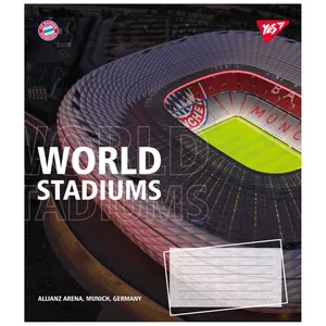 Student's notebook "YES" 60 sheets == /767163/ "World stadium" (10/160)
