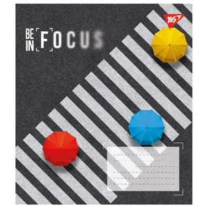 Student's notebook "YES" 96 sheets == /767425/ "Be in focus" (5/120)