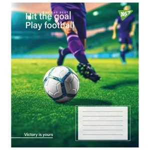 Student's notebook "YES" 96 sheets == /767426/ "Hit the goal" (5/120)