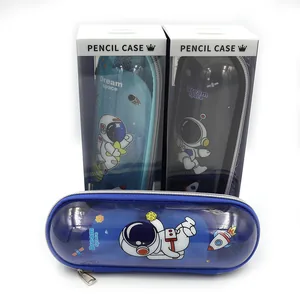 Pencil case "JO" /P0036/ hard three-dimensional "Spaceman" 22*7*7cm, PVC (1/12)