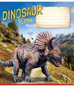 Student's notebook "Schoolboy" 18 sheets == /3310L/ "Jurassic world" VD varnish (boy) (25/250)