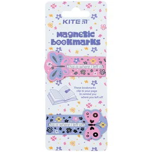 Set of magnetic bookmarks-indicators "Kite" /K24-496-1/ Butterfly (1/24/270)