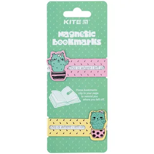 Set of magnetic bookmarks-indicators "Kite" /K24-496-2/ Cactus (1/24/270)