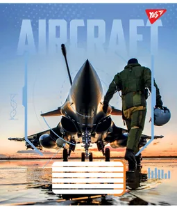 Student's notebook "YES" 60 sheets == /767152/ "Aircraft" (10/160)