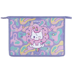 Zip folder A4+ "Kite" /K24-428-1/ "Rainbow Catcorn" (1/12/144)