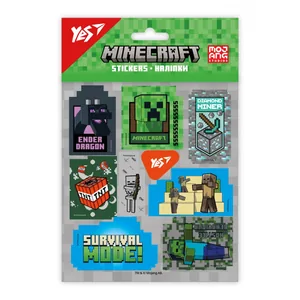 Наліпки "YES" /954923/ "Minecraft" (1/100)