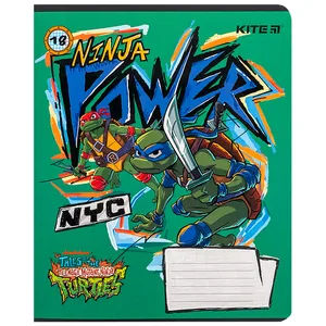 Student's notebook "Kite" 18 sheets # /NT24-236/ soft touch + UV varnish, TMNT Tales of the TMNT (2024 Series) (20/400)