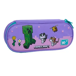 Soft pencil case "YES" /533704/ PH-30 Minecraft Pinky 22*9*5cm (1/32/96)