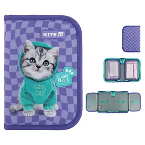 Пенал "Kite" /SP25-622-2/ 1 від., 2 відв., без наповнення 622-2 Studio Pets (1/48)