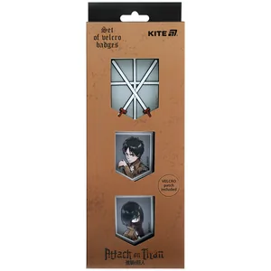 Нашивка "Kite /AT25-3012/ на липучці, 3 шт., 3012 Attack on Titan (1/30)