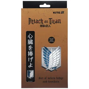 Набір нашивка та підвіска "Kite" /AT25-3010/ 2 шт., 3010 Attack on Titan (1/30)