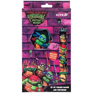 Набір нашивка та підвіска "Kite" /NT25-3010/ 2 шт., 3010 TMNT Tales of the TMNT (1/30)