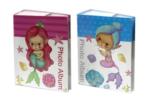 Photo album 10*15 cm 100 photos /9559/ in a box 12.5*16.5*5 cm Mermaids (1/96)