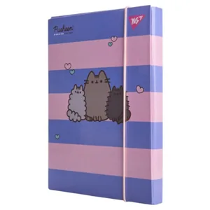 Папка для зошитів картон на гумці В5 "Yes" /500245/ "Pusheen" (1/12)