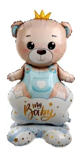 Кулька фольгована "WB" /10461/ нейлонова ведмедик My baby, 145*77см (1/5)