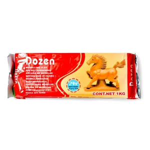 Паста для моделювання "Dozen" /DSCN0669/ теракотова 1кг (1/18)