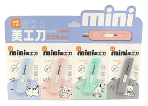 Office knife "JO" /8157/ "Mini" mix (12/720)