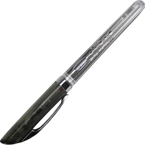 Ручка гелева "Flair" 747A "Writometer gel" (1,2 км) чорна (12/144/1152)
