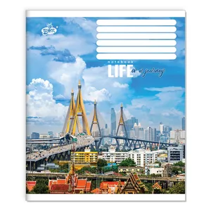 Student's notebook "Brisk" 36 sheets # /TV-7/ #2576 Life is a journey (20/240)