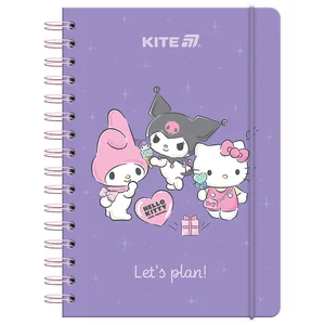 School diary-planner "Kite" /HK25-438-1/ hardcover, Hello Kitty-1 (1/10)
