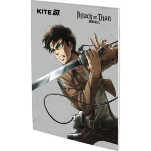 Notebook A5/50 sheets. "Kite" /AT25-194/ tablet # Attack on Titan Season 1-3 (1/10)