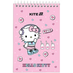 Скетчбук А6/48арк. "Kite" /HK25-196-1/ пласт. спіраль Hello Kitty (1/20)