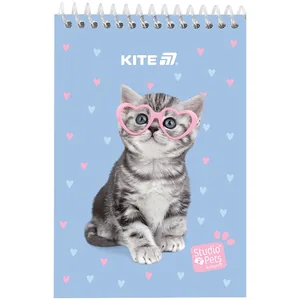 Скетчбук А6/48арк. "Kite" /SP25-196/ пласт. спіраль Studio Pets (1/20)