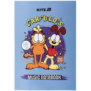 Notebook for notes A4/20 sheets "Kite" /GF25-404/ Garfield Retro (1/10)