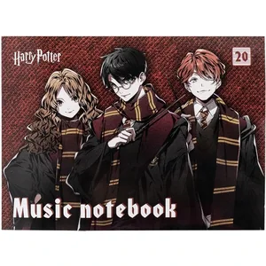 Notebook for music A5/20 sheets "Kite" /HP25-405/ Harry Potter (1/10)