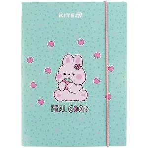 Папка для зошитів "Kite" /K25-210-1/ В5 на гумці картон, Feel Good (1/10)