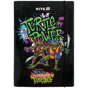 Папка для зошитів "Kite" /NT25-210/ В5 на гумці картон, TMNT Tales of the TMNT (1/10)