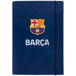 Папка для зошитів "Kite" /BC25-210/ В5 на гумці картон, FC Barcelona (1/10)