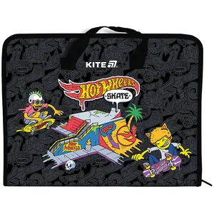 A4 zippered briefcase "Kite" /HW25-202/ 1 section, Hot Wheels Skate (1/30)