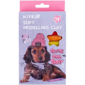 Plasticine wax "Kite" /R25-086/ 12 colors, 200 g. Rachael Hale (1/30)