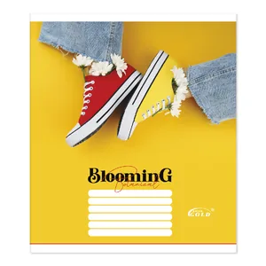 Student's notebook "Gold Brisk" 36 sheets # /TV-56/ #3531 "Botanika", 60g/m2, UV varnish (20/240)