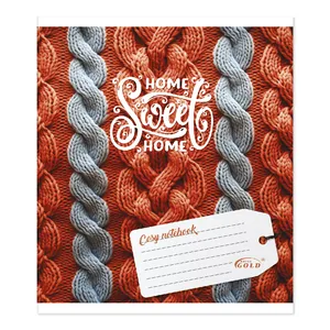 Student's notebook "Gold Brisk" 48 sheets # /TV-43/ №3534 Wicker comfort, 60g/m2, UV varnish (15/180)