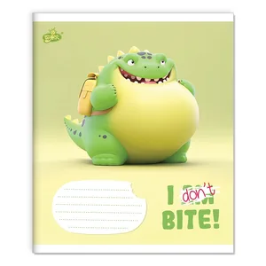 Student's notebook "Brisk" 12 sheets == /TV-107/ #2549 Good dinosaurs (25/500)
