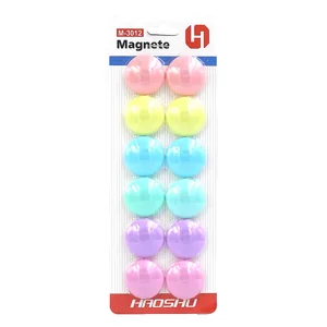Magnets "JO" /DSCN0784/ "Simple" 3 cm, 12 pcs., blister (1/400)