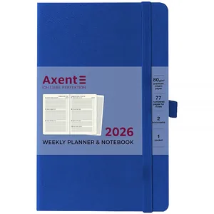 Щотижневик "Axent" 2026 /8505-26-38-A/ Partner Strong, 125*195, класичний синій (1/12)