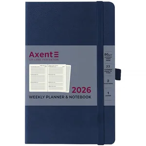 Щотижневик "Axent" 2026 /8505-26-02-A/ Partner Strong, 125*195, синій (1/12)