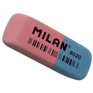 Rubber band "MILAN" /CCM8020/ rectangular red-blue with a chamfer 6.3*2.4*0.9cm (20/500)