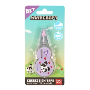 Коректор стрічковий "YES" /340121/ "Minecraft.Spring" 5мм*6м (1/24/576)