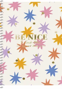 Notebook "Student" /A5-SC-080-6125K/ 80 sheets.##, PC, embossing 70g/m2 (3/72)