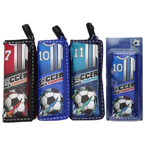 Cosmetic case /791/ 2 snakes with code lock "Football" pack.PVC