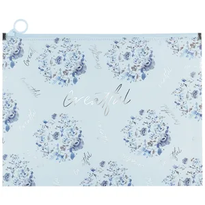 Folder with zip-lock slider, A4+ "Axent" /1497-45-A/ Turnowsky Flower Symphony-2 (1/12/240)